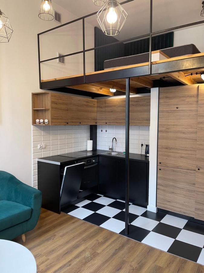 Urokliwy Loft W Ncl Kamienica Vabank 34 Apartman Łódź Kültér fotó