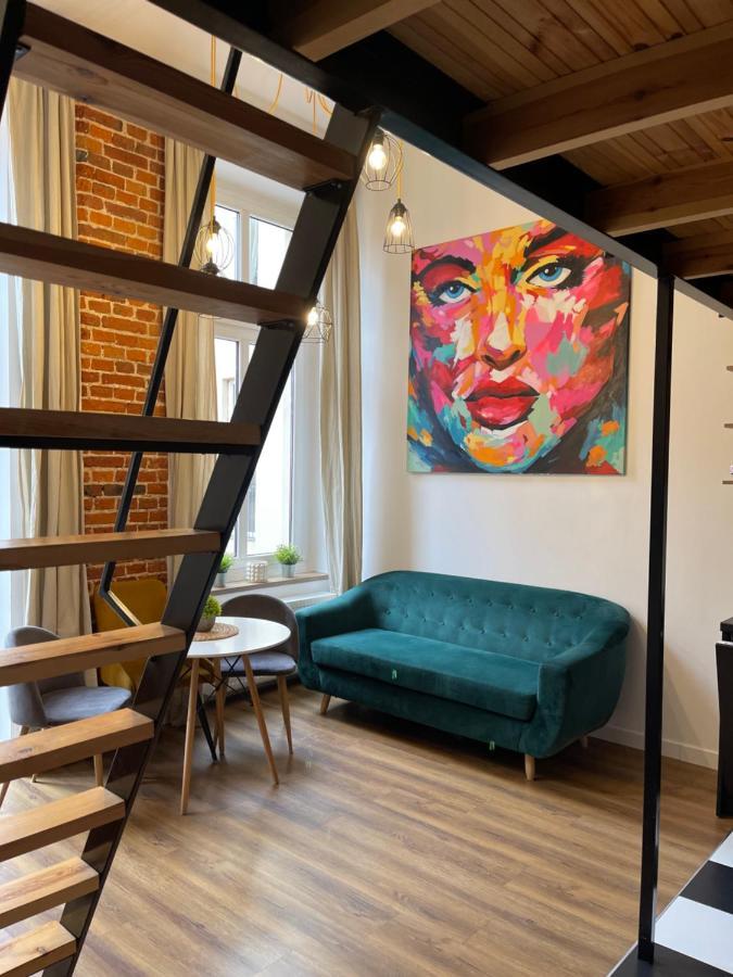 Urokliwy Loft W Ncl Kamienica Vabank 34 Apartman Łódź Kültér fotó